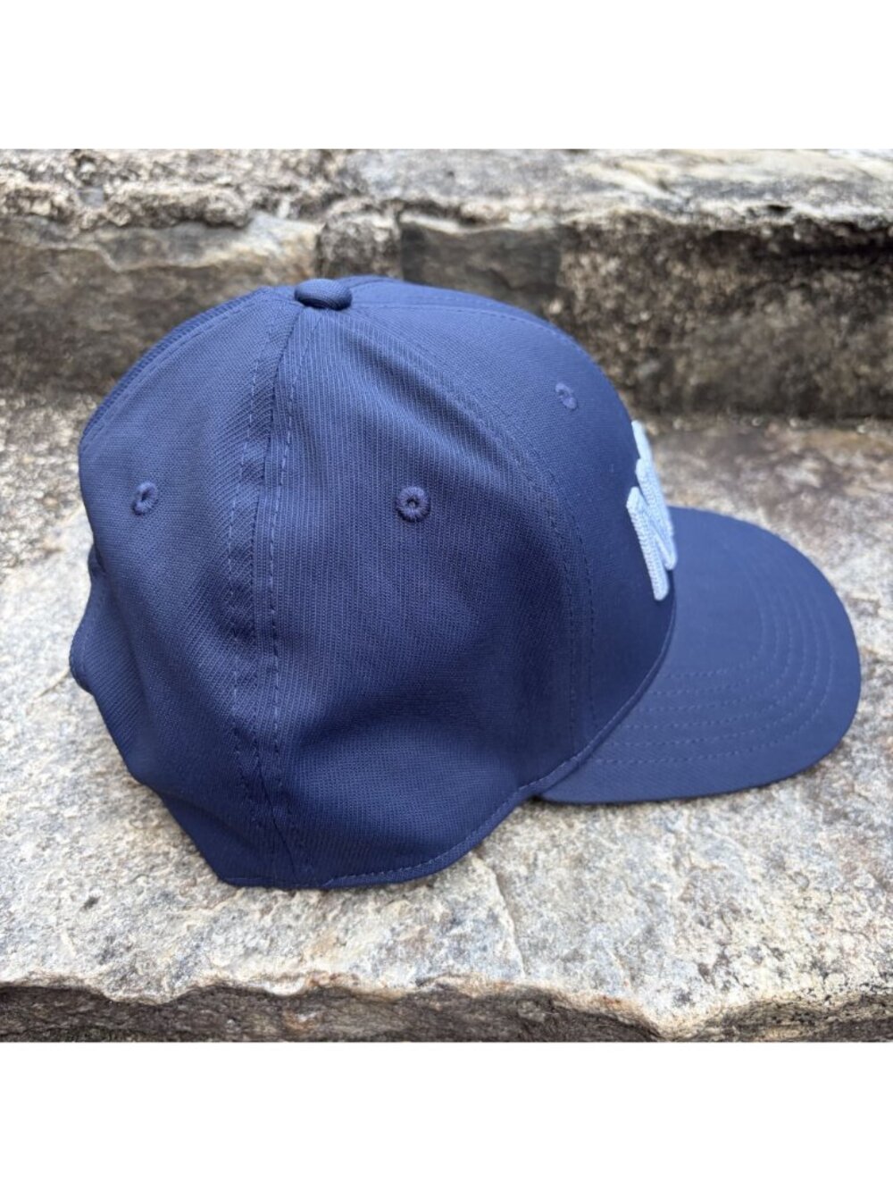 Blue Note Straight Bourbon Whiskey Adjustable Mesh Back Baseball Cap Navy Blue - Picture 9 of 13